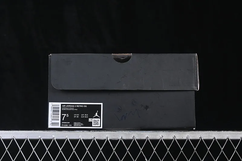 All categories Air Jordan Jordan series basketball shoes Air Jordan 3 foreign trade version Air Jordan 3 Retro "True Blue" AJ3 Joe 3 true blue color IF4396-104